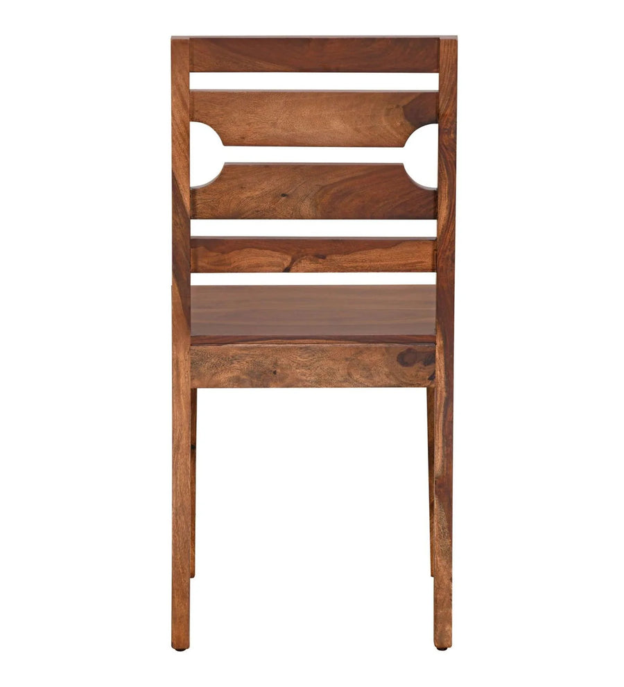 Sheesham Wood 4 Seater Dining Set in Walnut Finish with Bench