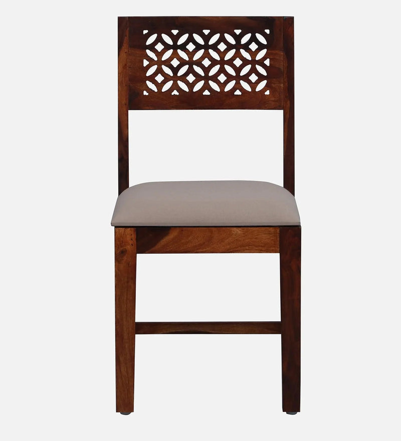 Sheesham Wood 4 Seater Dining Set in Scratch Resistant Honey Oak Finish