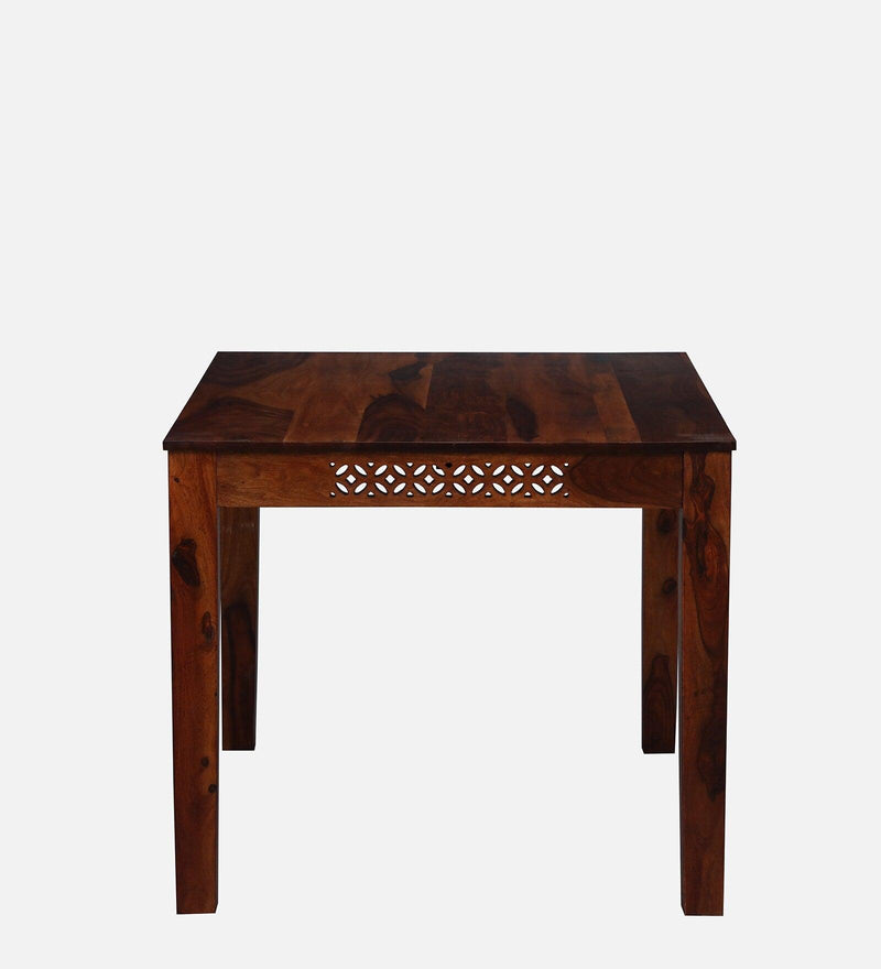 Sheesham Wood 4 Seater Dining Set in Scratch Resistant Honey Oak Finish