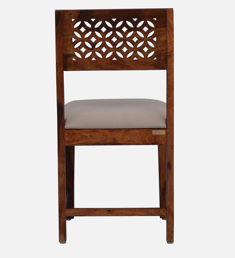 Sheesham Wood 4 Seater Dining Set in Scratch Resistant Honey Oak Finish