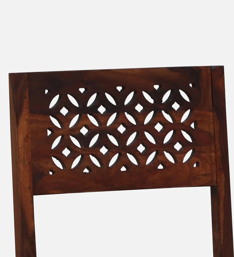 Sheesham Wood 4 Seater Dining Set in Scratch Resistant Honey Oak Finish