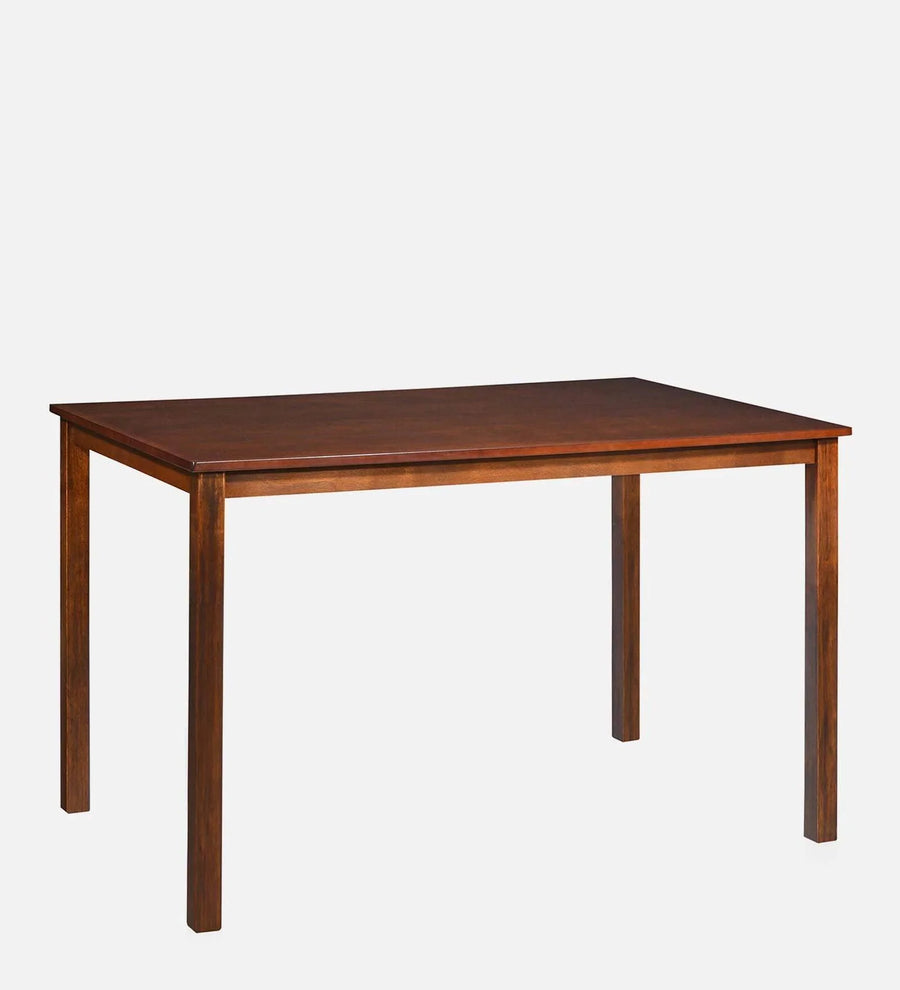 Sutlej 4 Seater Dining Set in Antique Cherry Finish with Bench