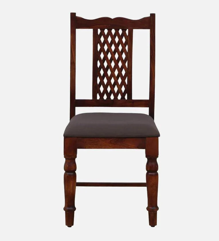 Sheesham Wood 6 Seater Dining Set in Scratch Resistant Honey Oak Finish