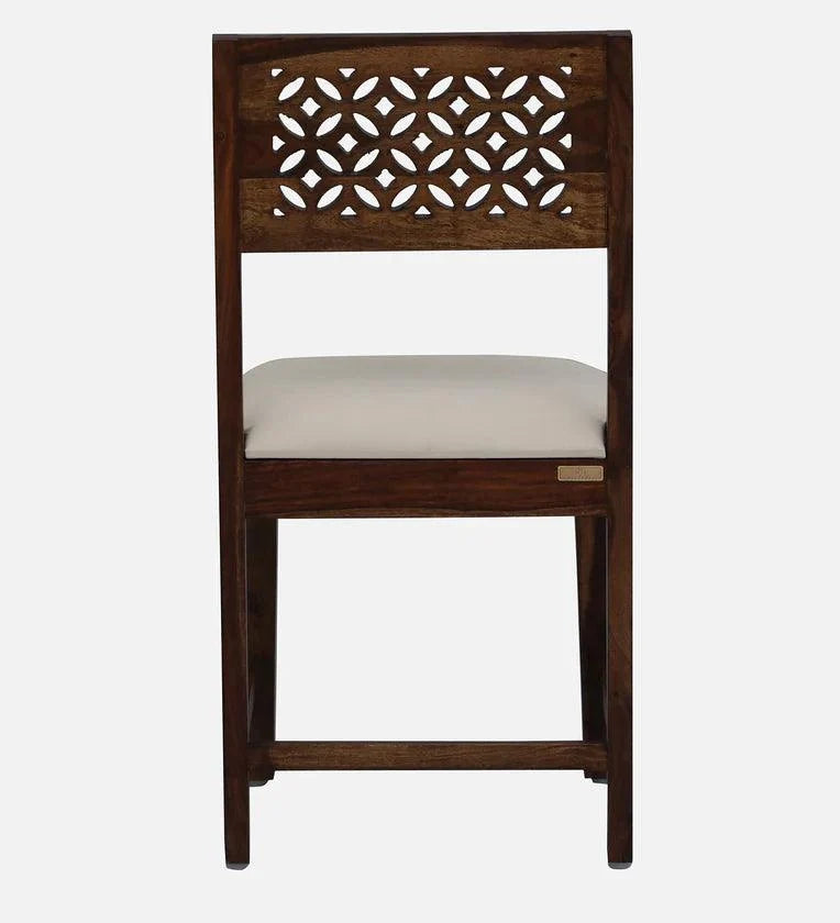 Sheesham Wood 6 Seater Dining Set in Scratch Resistant Provincial Teak Finish With Bench