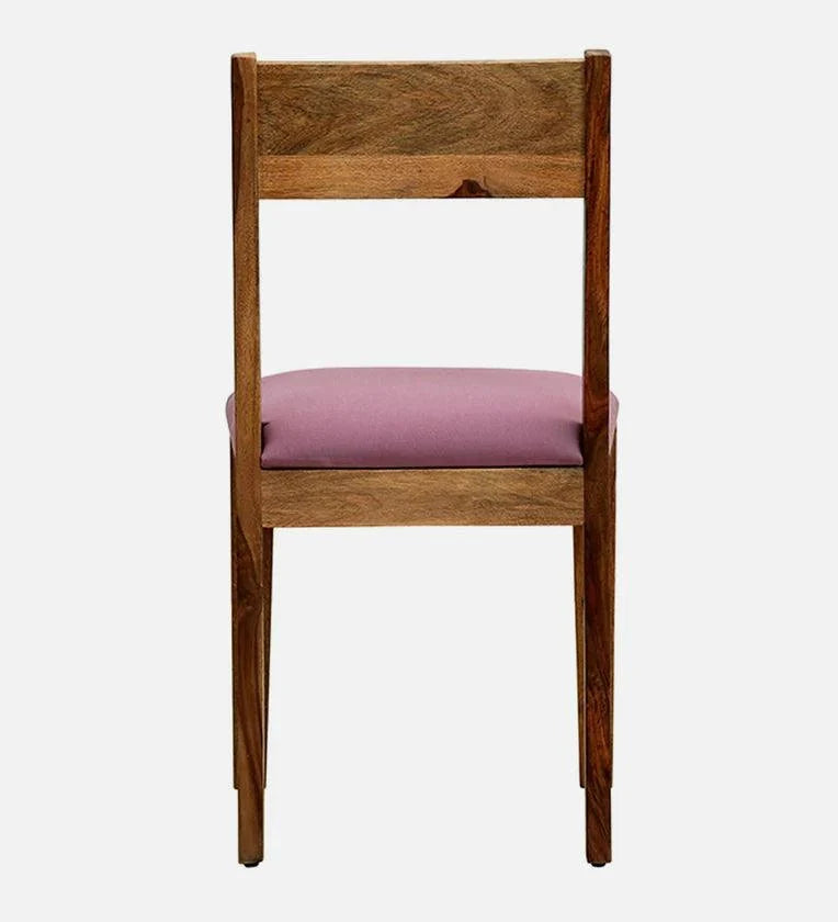 Sheesham Wood 4 Seater Dining Set In Rustic Teak Finish