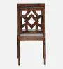 Sheesham Wood 4 Seater Dining Set in Scratch Resistant Rustic Teak Finish