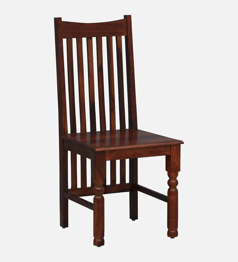 Sheesham Wood 6 Seater Dining Set In Honey Oak Finish