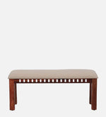 Sheesham Wood 6 Seater Dining Set In Scratch Resistant Honey Oak Finish With Bench