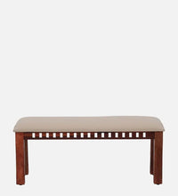 Sheesham Wood 6 Seater Dining Set In Scratch Resistant Honey Oak Finish With Bench