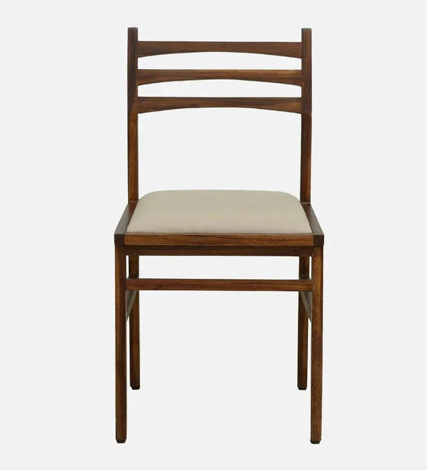 Imported Latin Teak Wood 6 Seater Dining Set In Provincial Teak Finish