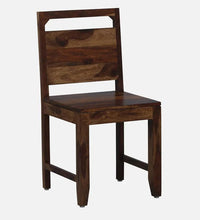 Sheesham Wood 4 Seater Dining Set In Scratch Resistant Provincial Teak Finish