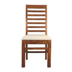 Sheesham Wood Four Seater Dining Table Set in Honey Finish