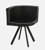 Jenna Metal 4 Seater Dining Set in Black Finish