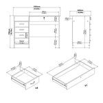 Channay Computer Desk