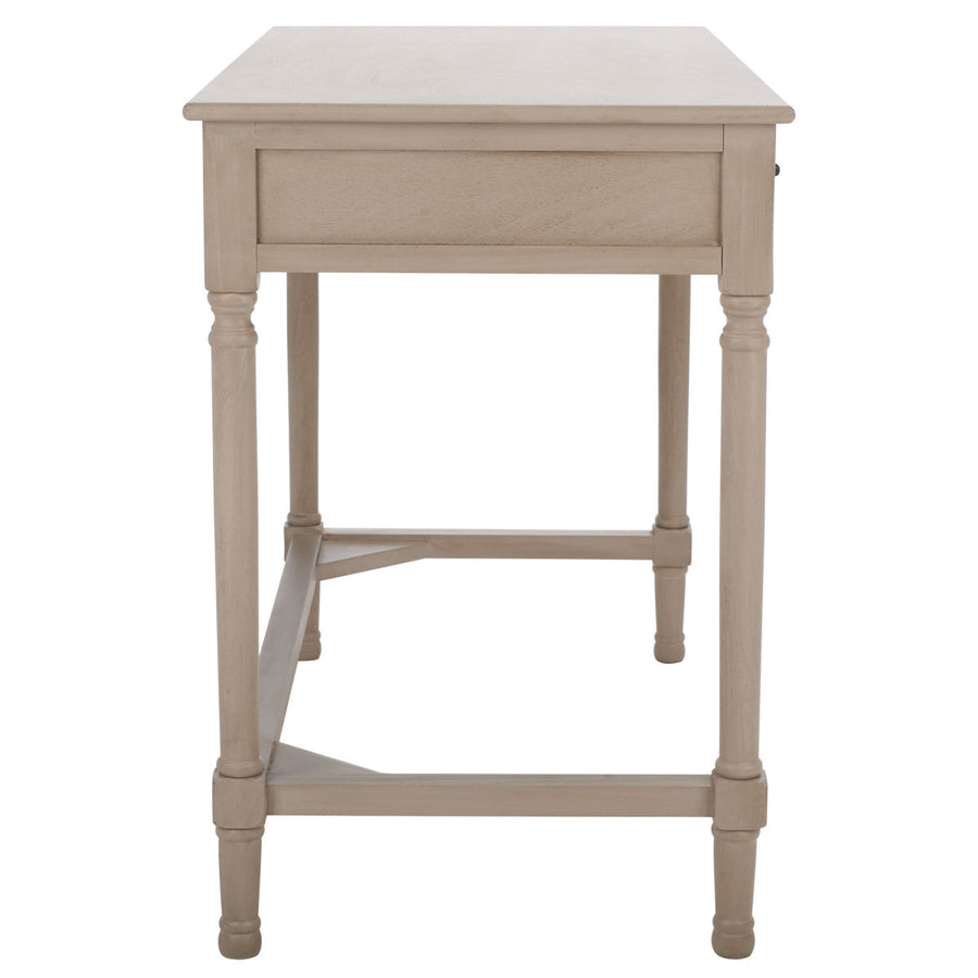 Handler 2-Drawer Writing Desk with Shelves