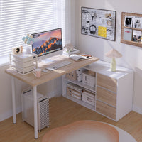 Luitgard 53'' W L-Shaped Writing Desk