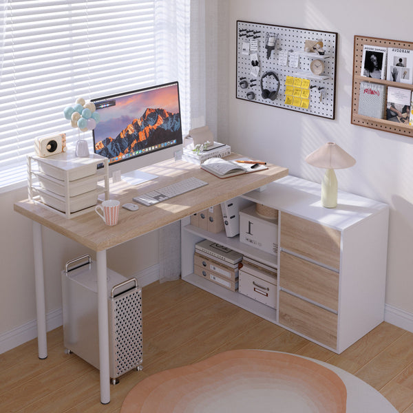 Luitgard 53'' W L-Shaped Writing Desk