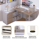 Luitgard 53'' W L-Shaped Writing Desk