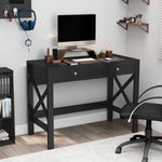 39.4" W Writing Desk with 2 Drawers