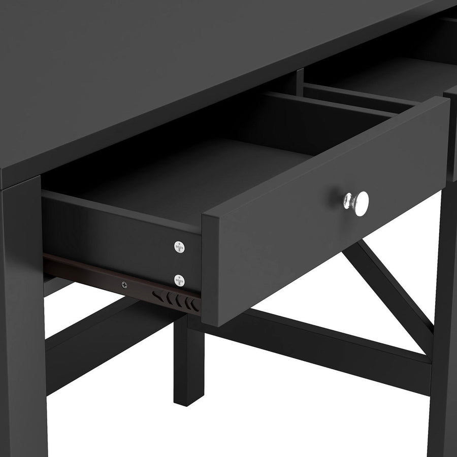 39.4" W Writing Desk with 2 Drawers