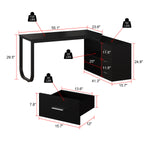Stockseth L-Shaped Computer Desk