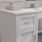 Hutton Shaker Style Home Office Desk with Storage