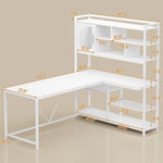 Shellsburg 58 W L Shape Computer Desk