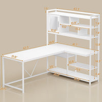 Shellsburg 58 W L Shape Computer Desk