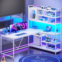 Shellsburg 58 W L Shape Computer Desk