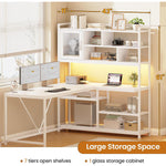 Shellsburg 58 W L Shape Computer Desk