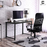 Black Modern Work Desk, Space-Saving Home Office Writing Desk, Multiple Options