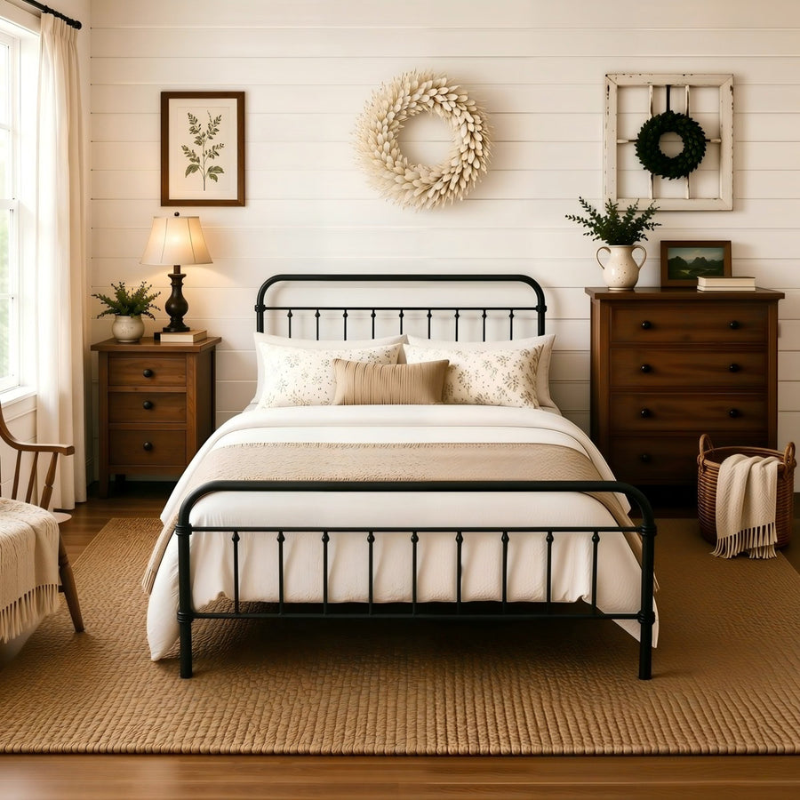 Colina Metal Bed - Luxury Arts
