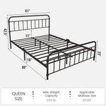 Colina Metal Bed - Luxury Arts