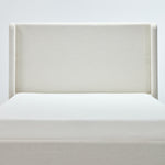 Carmen Upholstered Wingback Bed
