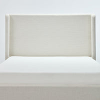 Carmen Upholstered Wingback Bed