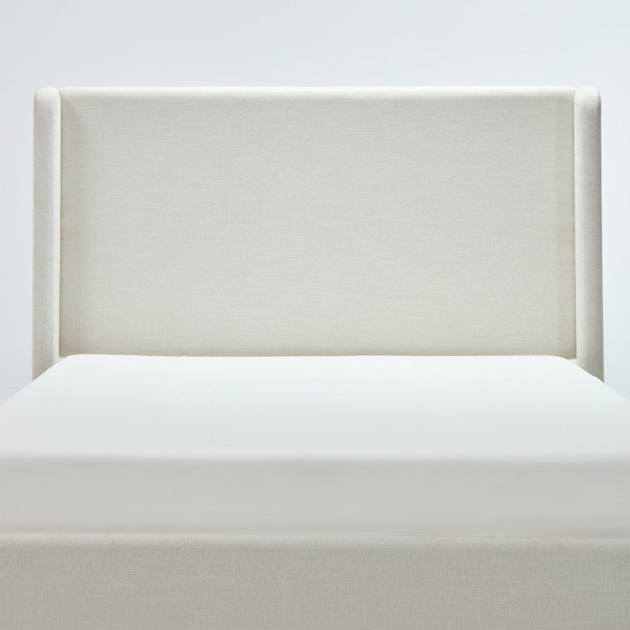 Carmen Upholstered Wingback Bed