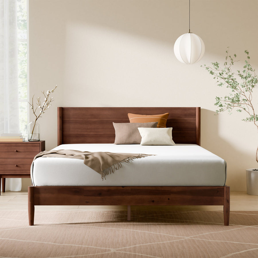 Whitman Low-Profile Mid-Century Platform Bed