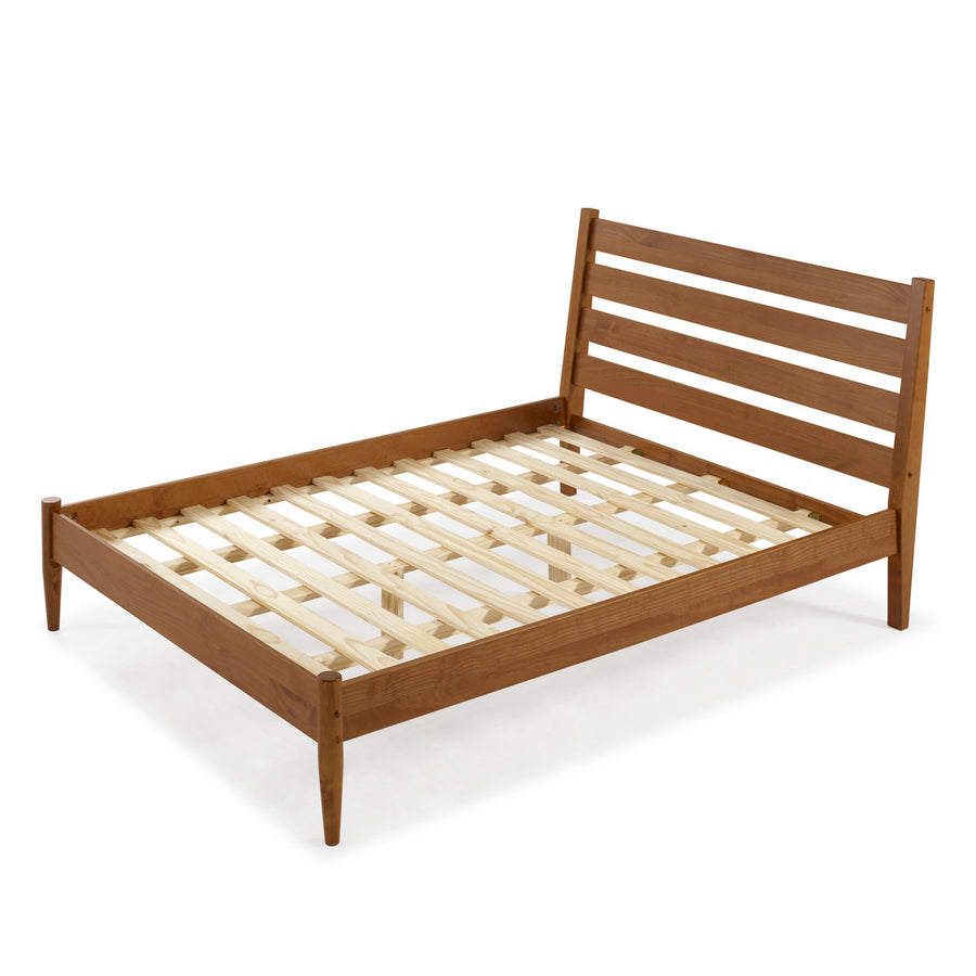 Ashlie Queen Size Solid Wood Bed
