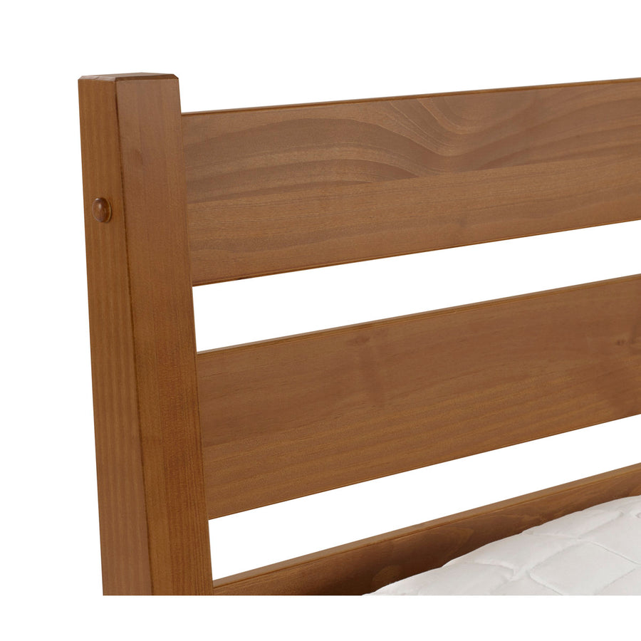 Ashlie Queen Size Solid Wood Bed