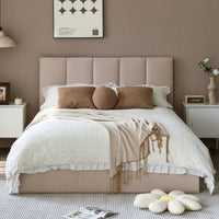 Juanetta Hydraulic Lift-Up Storage Upholstered Platform Bed (Queen) - Luxury Arts