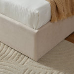 Juanetta Hydraulic Lift-Up Storage Upholstered Platform Bed (Queen) - Luxury Arts