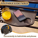 Fassold Outdoor Patio Swing Chair for 3 People, with Removable Cushion and Convertible Canopy