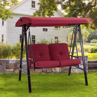 Gigette 2 Person Porch Swing with Canopy
