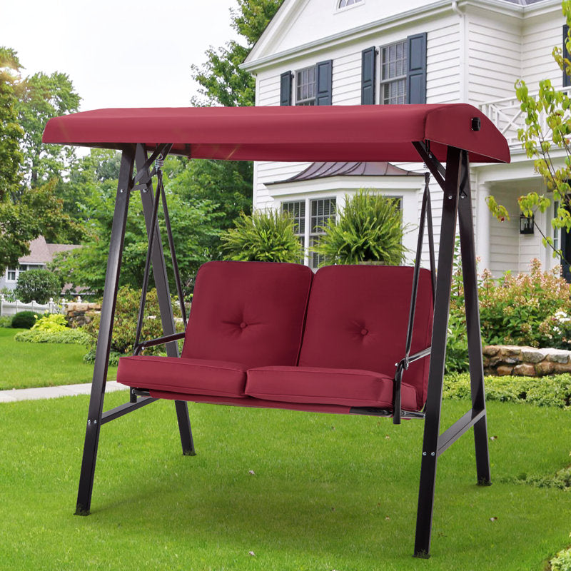 Gigette 2 Person Porch Swing with Canopy