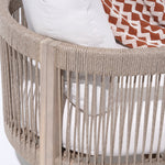 Clorie 4-Pieces Solid Wood Outdoor Sofa Seating Group with Cushions