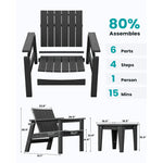 Aneel 2 - Person Patio Conversation Set