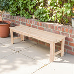 Heritage 5' Rustic Outdoor Patio Garden Bench