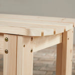 Heritage 5' Rustic Outdoor Patio Garden Bench