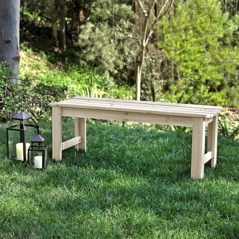 Heritage 5' Rustic Outdoor Patio Garden Bench