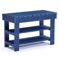 Belem HDPE Storage Bench
